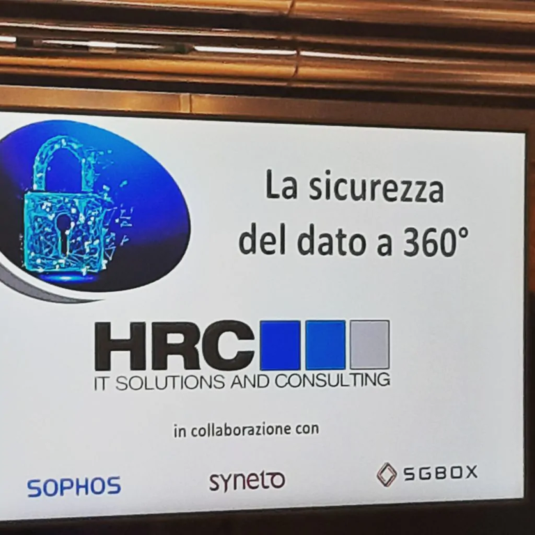 Evento Cybersecurity HRC